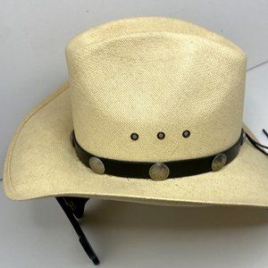 Scott Colburn Saddlery Cowboy Hat Genuine Shantung